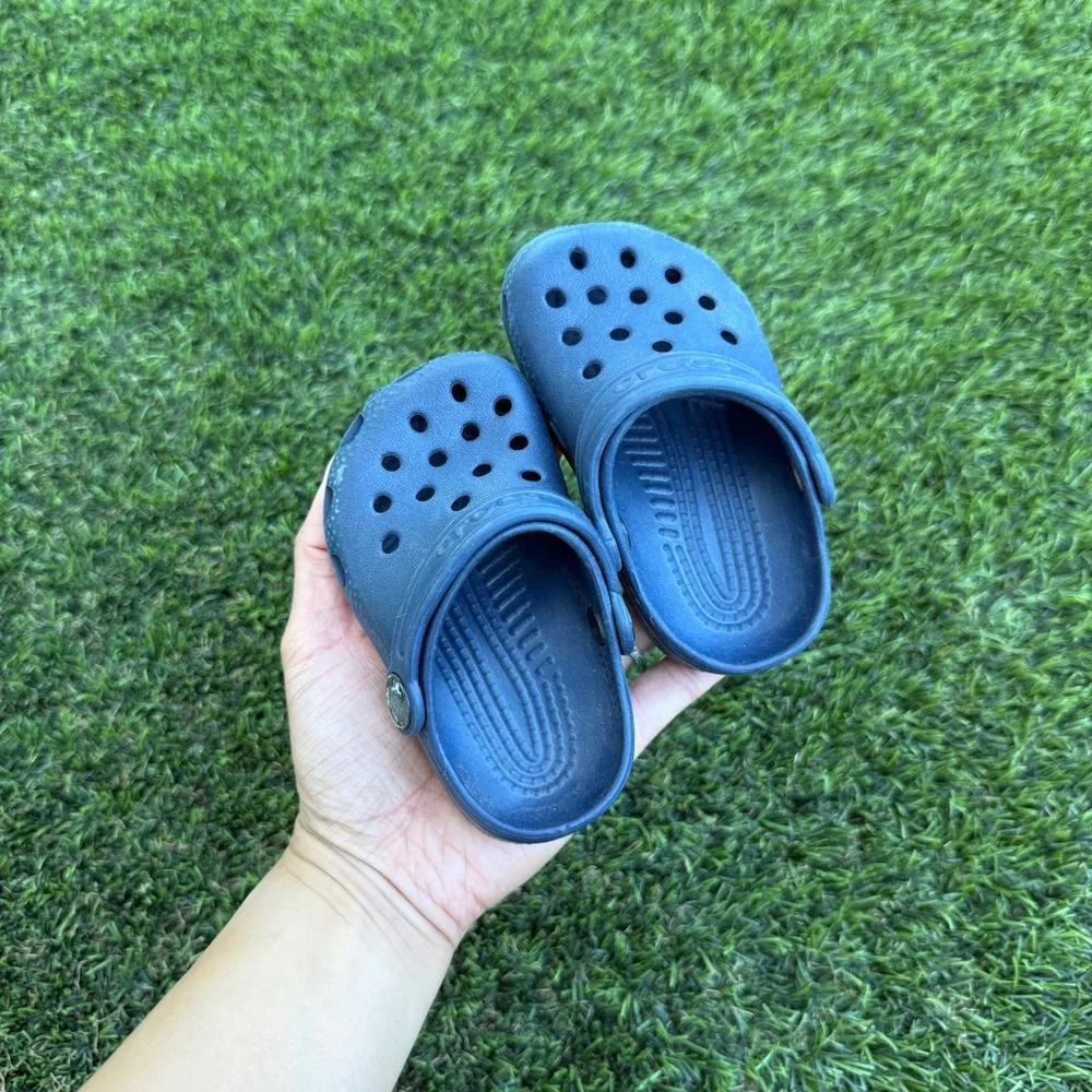 Kids Blue Crocs Clogs